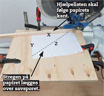 Byg selv trappe: Brug hældningen fra dit A4-ark Byg selv trappe: Brug hældningen fra dit A4-ark